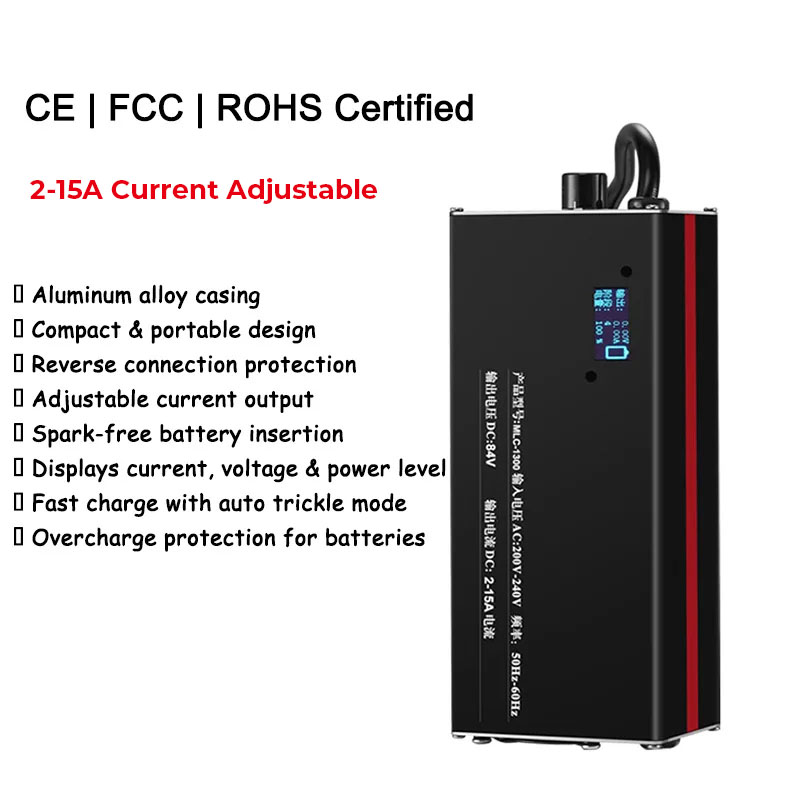 2-15A Current Adjust Fast Char - 72V 15A Fast Charger 评论和价格
