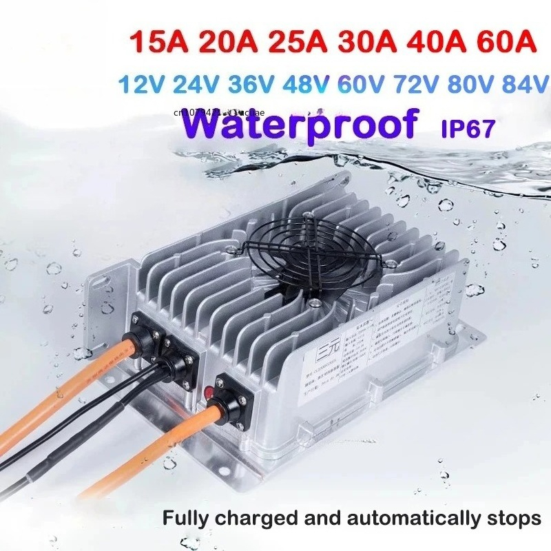 24V 48V 60V 72V 80V 84V 100.8V - 72V 15A Fast Charger 评论和价格