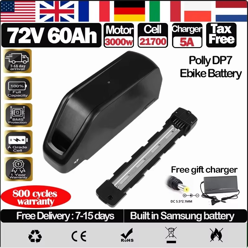21700 72v60ah EBike Battery Do - 72V 50Ah 21700 Lithium Battery 评论和价格