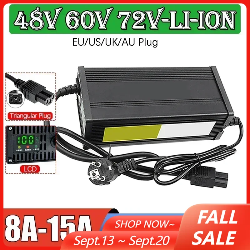 48V 60V 72V Electric Vehicle L - 72V 15A Fast Charger 评论和价格